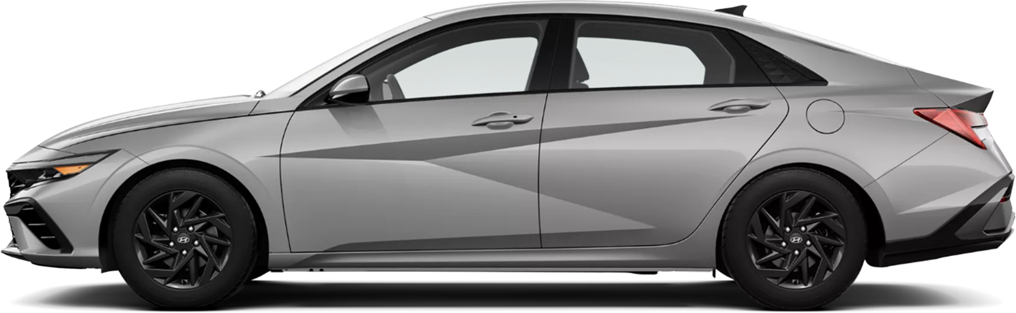 2025 Hyundai Elantra Hybrid Sedan Blue 